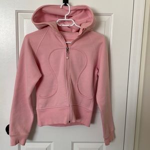 Lululemon classic scuba hoodie pink